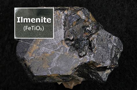  Ilmenite: De Magische Bron Van Titanium Voor Onverwoestbare Toepassingen!