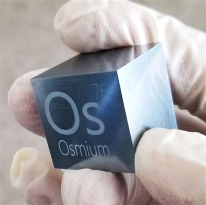 Osmium: Ontdek de Eigenschappen van Dit Dichte en Duure Metaal in Technische Toepassingen!